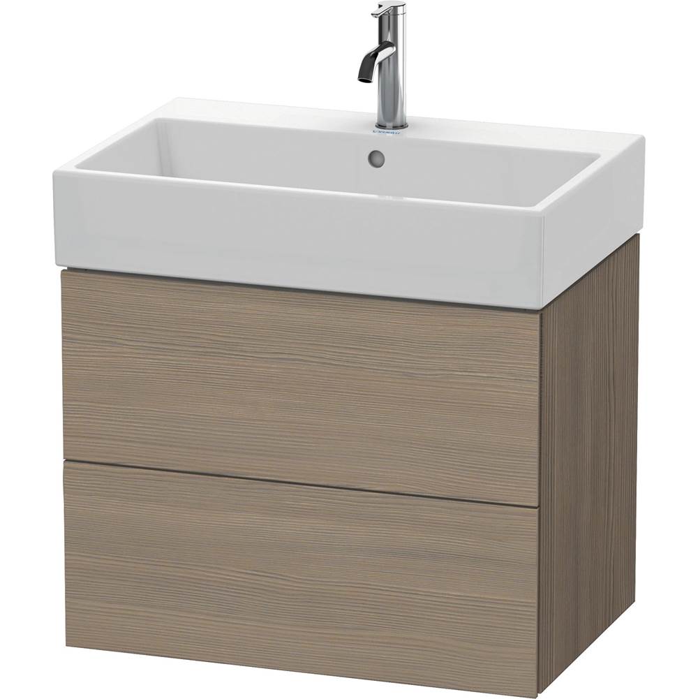 Duravit - L-Cube Two Drawer Wall-Mount Vanity Unit Oak Terra - Oak Terra