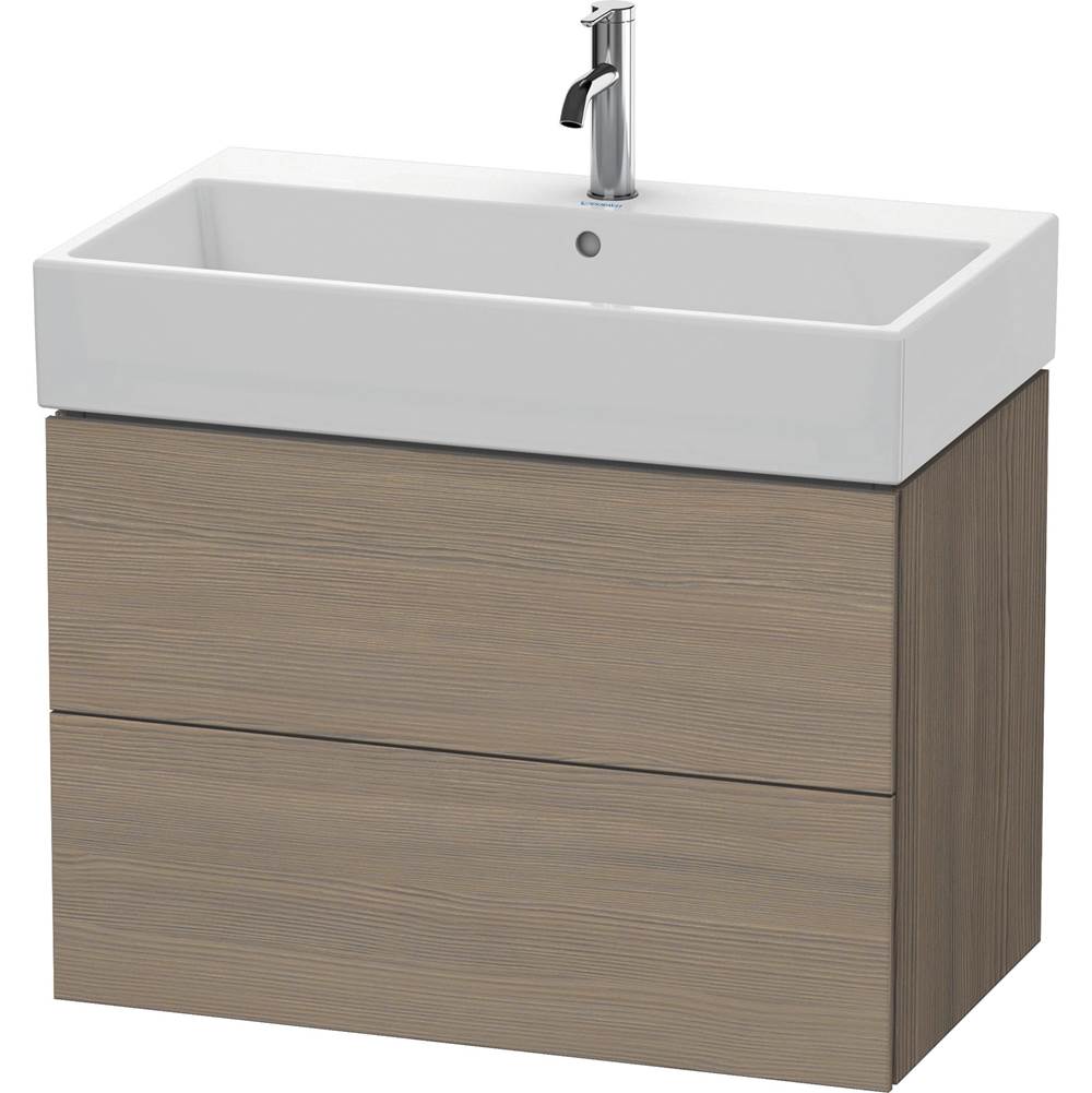 Duravit - L-Cube Two Drawer Wall-Mount Vanity Unit Oak Terra - Oak Terra