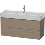 Duravit - L-Cube Two Drawer Wall-Mount Vanity Unit Oak Terra - Oak Terra
