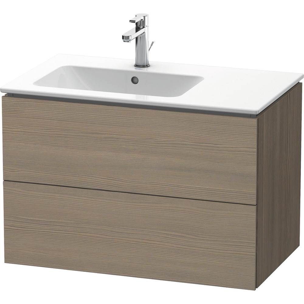 Duravit - L-Cube Two Drawer Wall-Mount Vanity Unit Oak Terra - Oak Terra