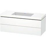 Duravit - L-Cube Two Drawer C-Bonded Wall-Mount Vanity Kit White - White Matte