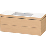 Duravit - L-Cube Two Drawer C-Bonded Wall-Mount Vanity Kit Natural Oak - Natural Oak