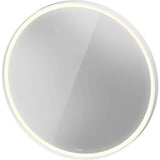 Duravit - L-Cube Mirror with Lighting - White Aluminum