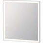 Duravit - L-Cube Mirror with Lighting White Aluminum - White Aluminum