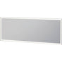 Duravit - L-Cube Mirror with Lighting White Aluminum - White Aluminum