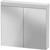 Light & Mirror Mirror Cabinet with Lighting White