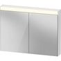 Duravit - Light & Mirror Mirror Cabinet with Lighting White - White