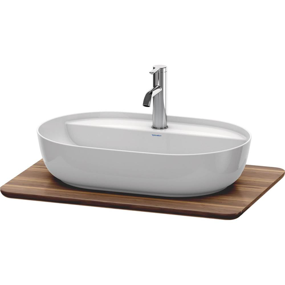 Duravit - Luv Console with One Sink Cut-Out American Walnut - American Walnut