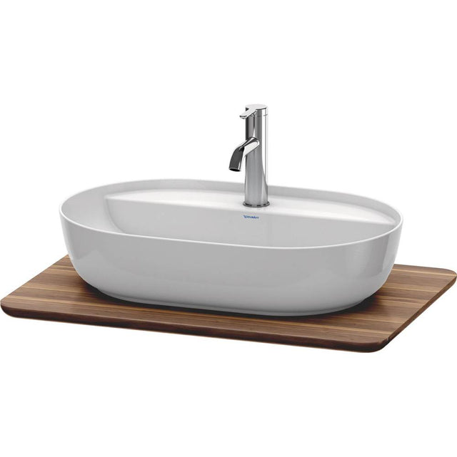 Duravit - Luv Console with One Sink Cut-Out American Walnut - American Walnut