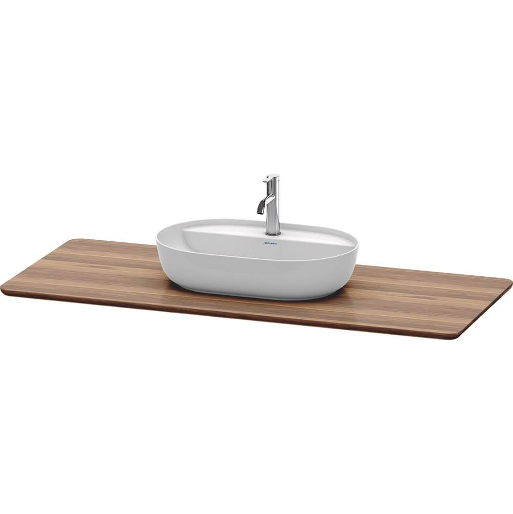 Duravit - Luv Console with One Sink Cut-Out American Walnut - American Walnut