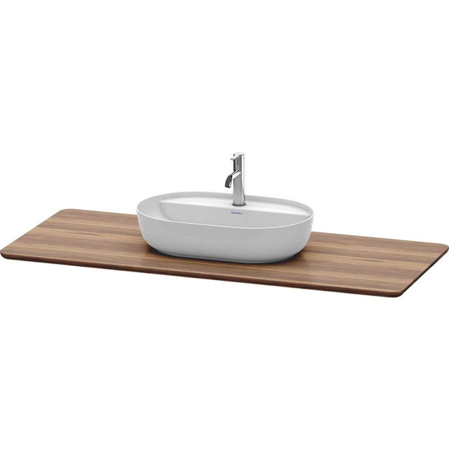 Duravit - Luv Console with One Sink Cut-Out American Walnut - American Walnut