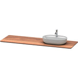 Duravit - Luv Console with One Sink Cut-Out American Walnut - American Walnut