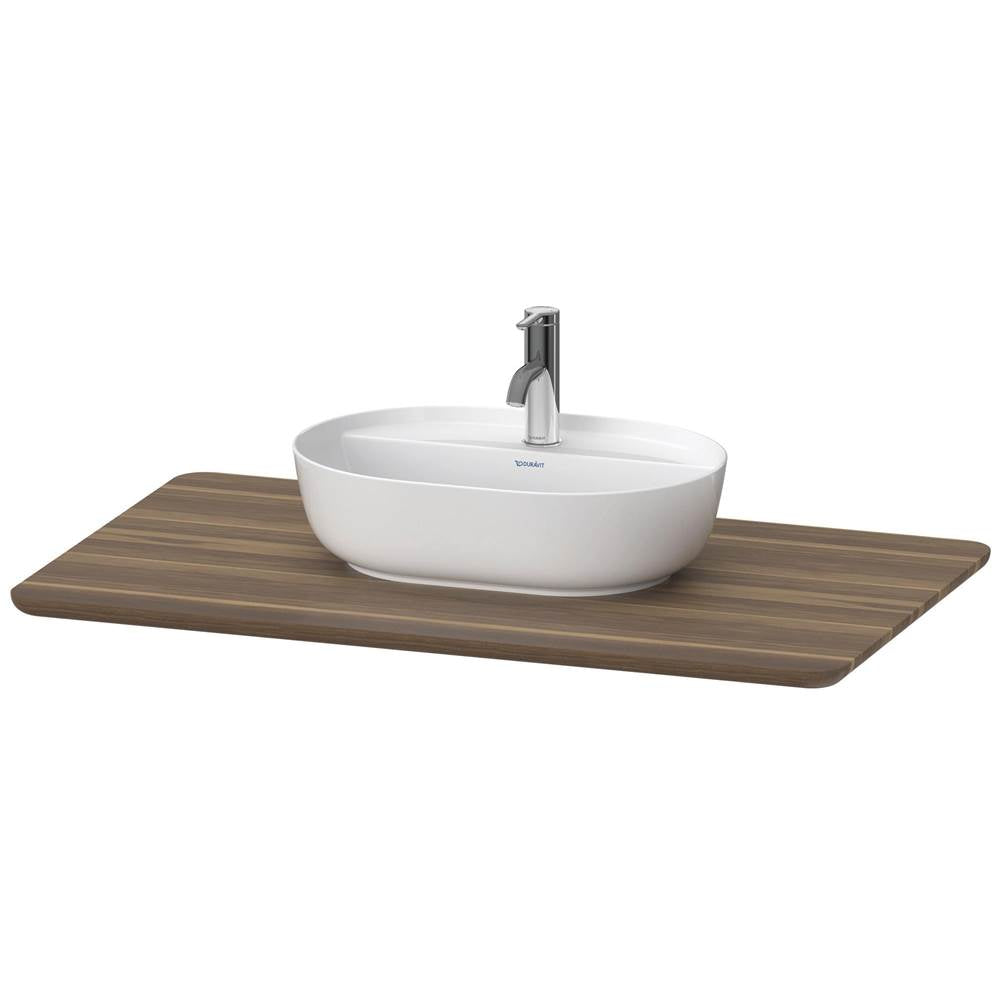 Duravit - Luv Console with One Sink Cut-Out American Walnut - American Walnut