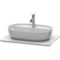 Duravit - Luv Console with One Sink Cut-Out White - White