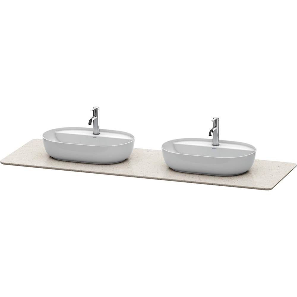 Duravit - Luv Console with Two Sink Cut-Outs Sand - Sand