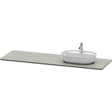 Duravit - Luv Console with One Sink Cut-Out Gray - Gray