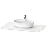 Duravit - Luv Console with One Sink Cut-Out White - White