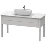 Duravit - Luv One Drawer Floorstanding Vanity Unit Nordic White - Nordic White Satin Matte