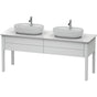 Duravit - Luv Two Drawer Floorstanding Vanity Unit White - White Satin Matte
