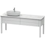 Duravit - Luv Two Drawer Floorstanding Vanity Unit White - White Satin Matte