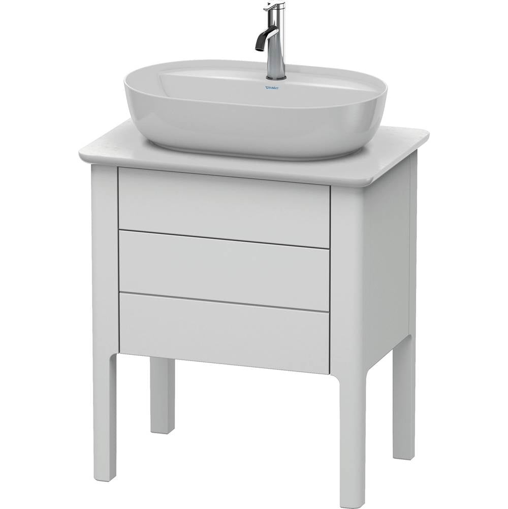 Duravit - Luv One Drawer Floorstanding Vanity Unit White - White Satin Matte