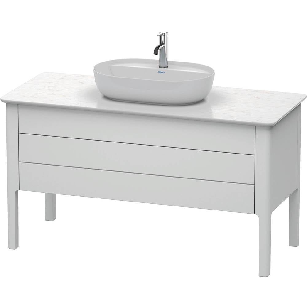 Duravit - Luv One Drawer Floorstanding Vanity Unit White - White Satin Matte