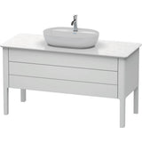 Duravit - Luv One Drawer Floorstanding Vanity Unit White - White Satin Matte