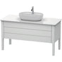 Duravit - Luv One Drawer Floorstanding Vanity Unit White - White Satin Matte