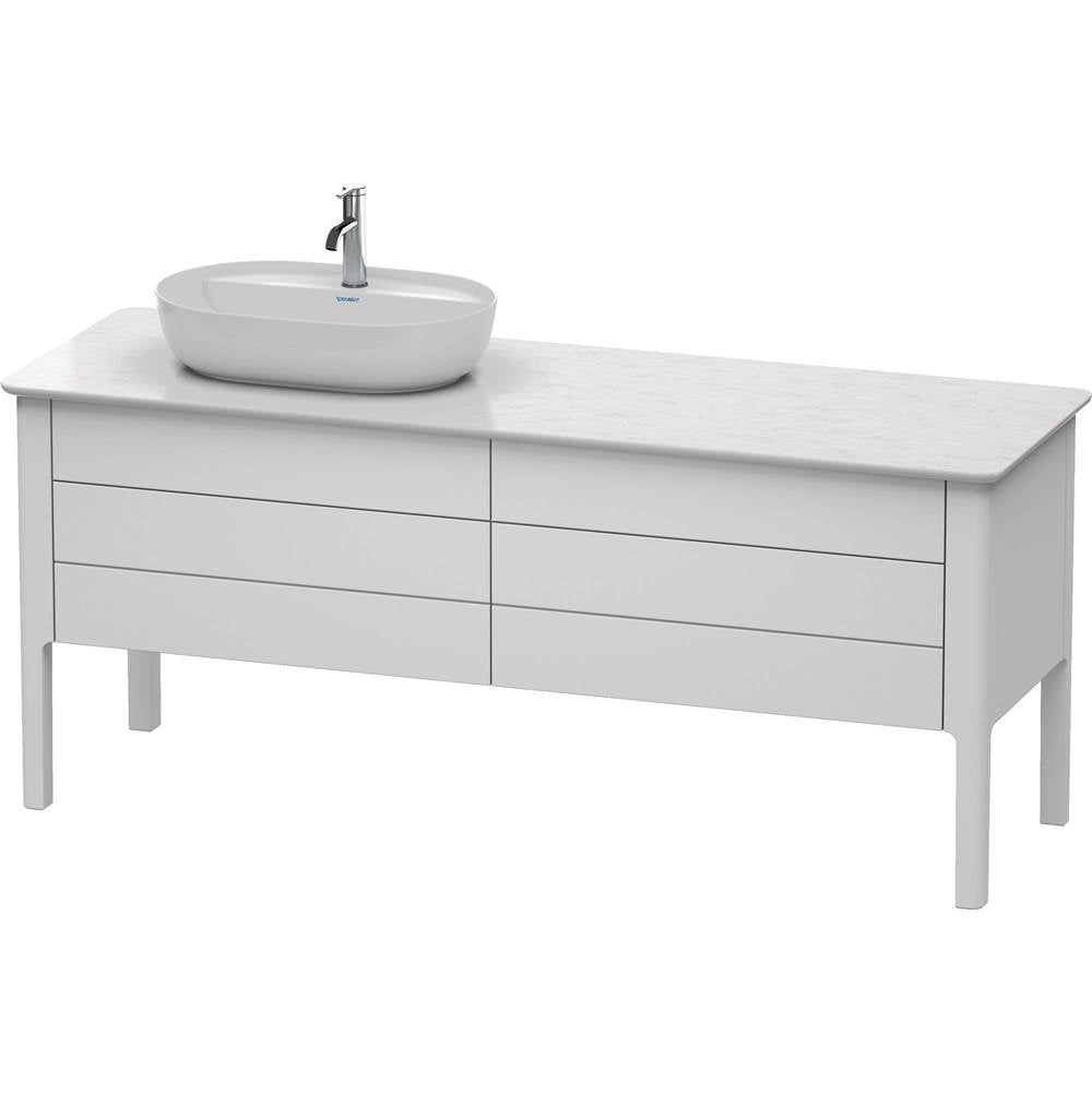 Duravit - Luv Two Drawer Floorstanding Vanity Unit White - White Satin Matte