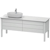 Duravit - Luv Two Drawer Floorstanding Vanity Unit White - White Satin Matte