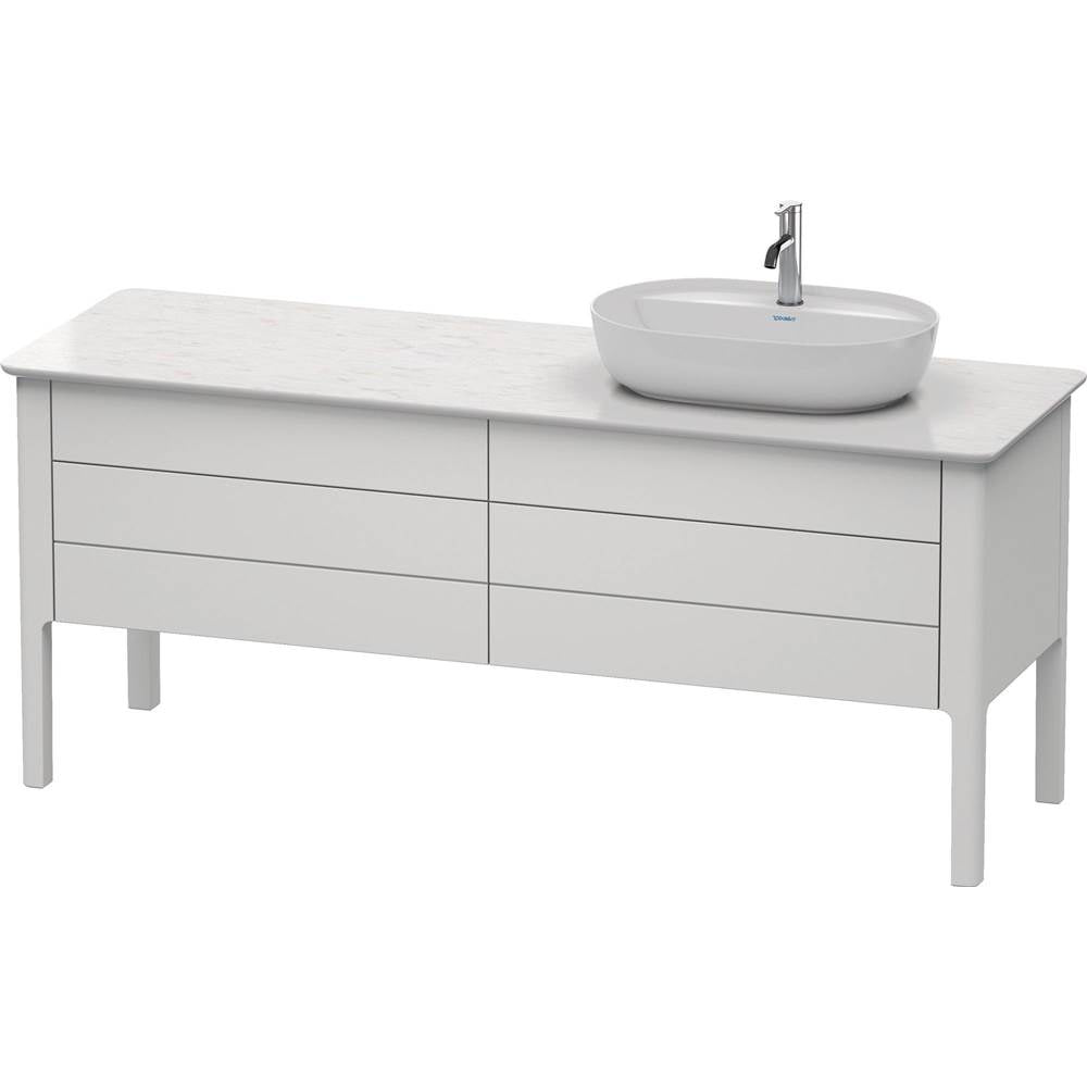 Duravit - Luv Two Drawer Floorstanding Vanity Unit White - White Satin Matte