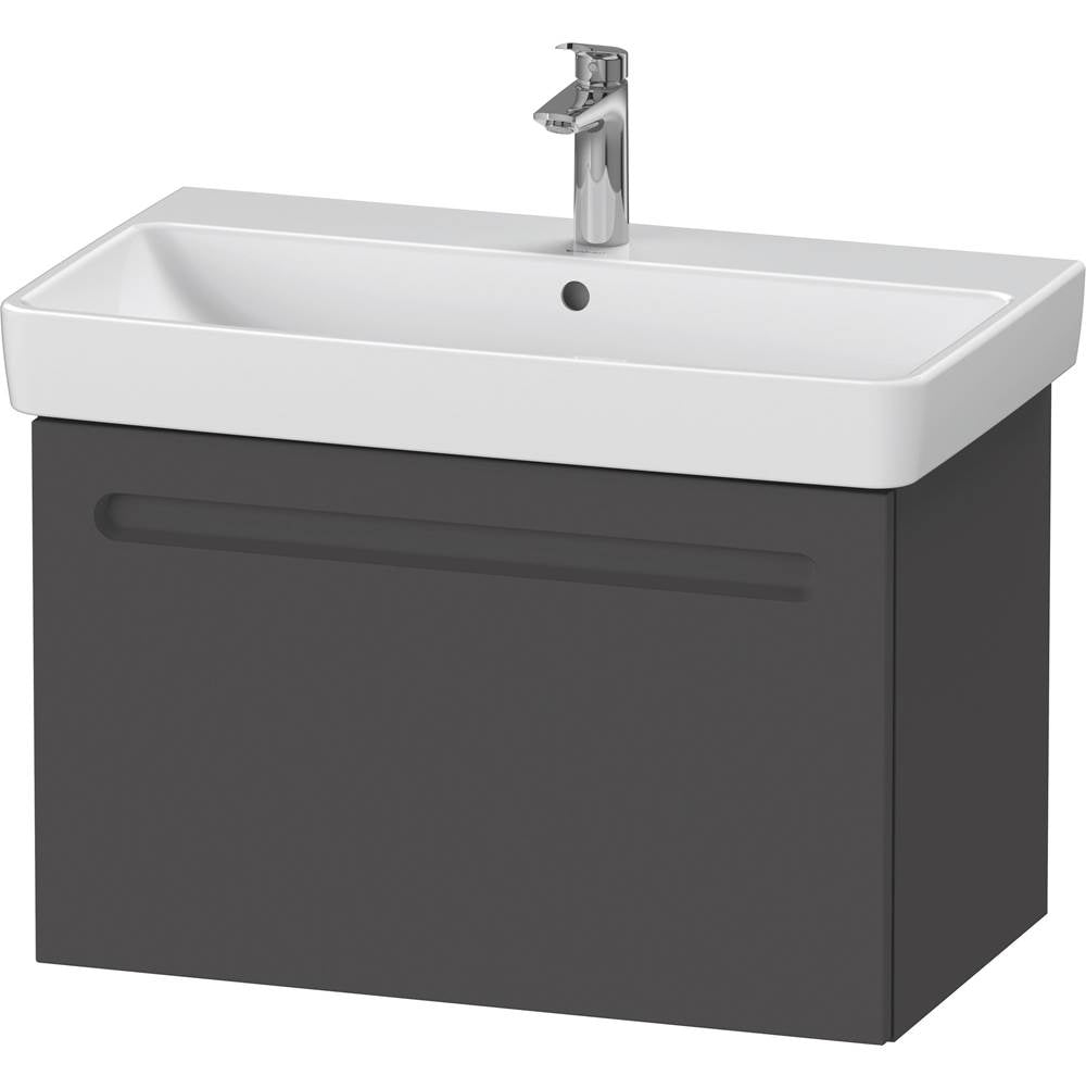 Duravit - No.1 Vanity Unit Wall-Mounted Graphite Matte - Graphite Matte