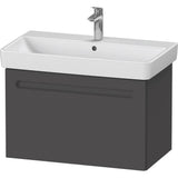 Duravit - No.1 Vanity Unit Wall-Mounted Graphite Matte - Graphite Matte
