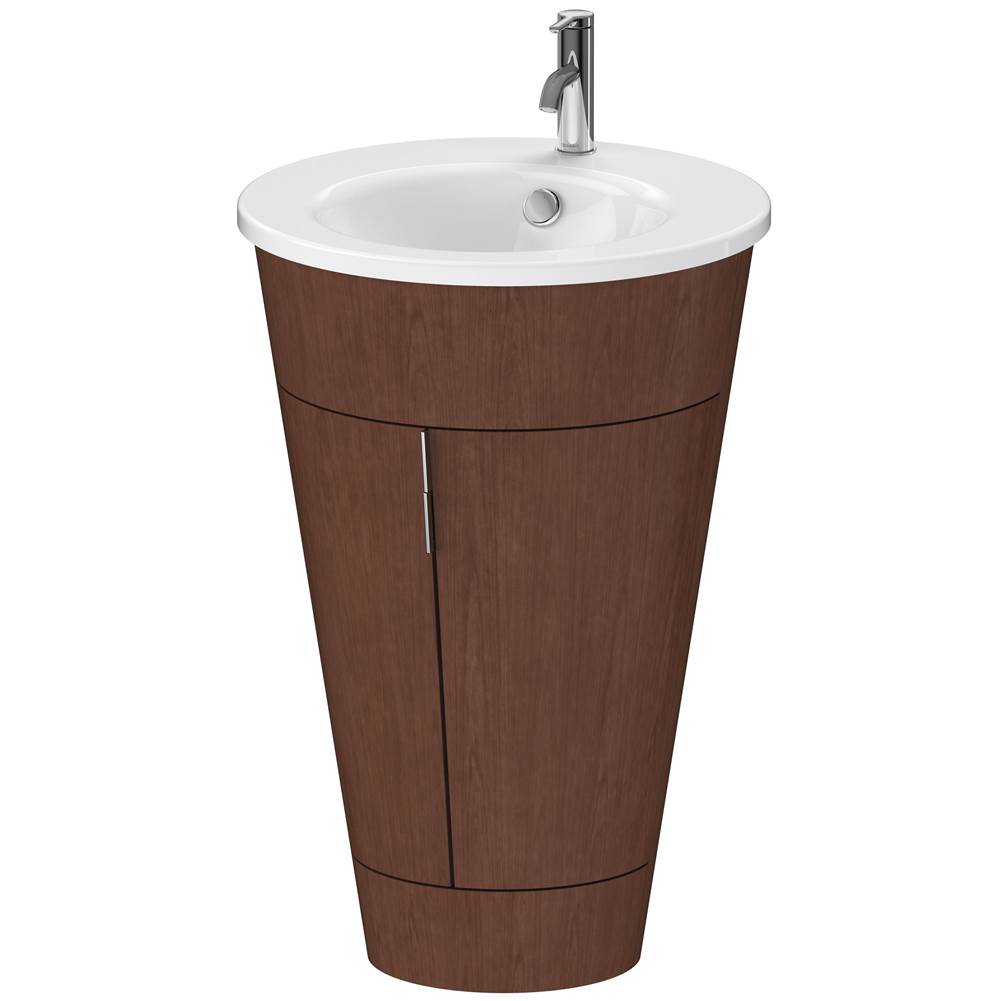 Duravit - Starck 1 Floorstanding Vanity Unit American Walnut - American Walnut