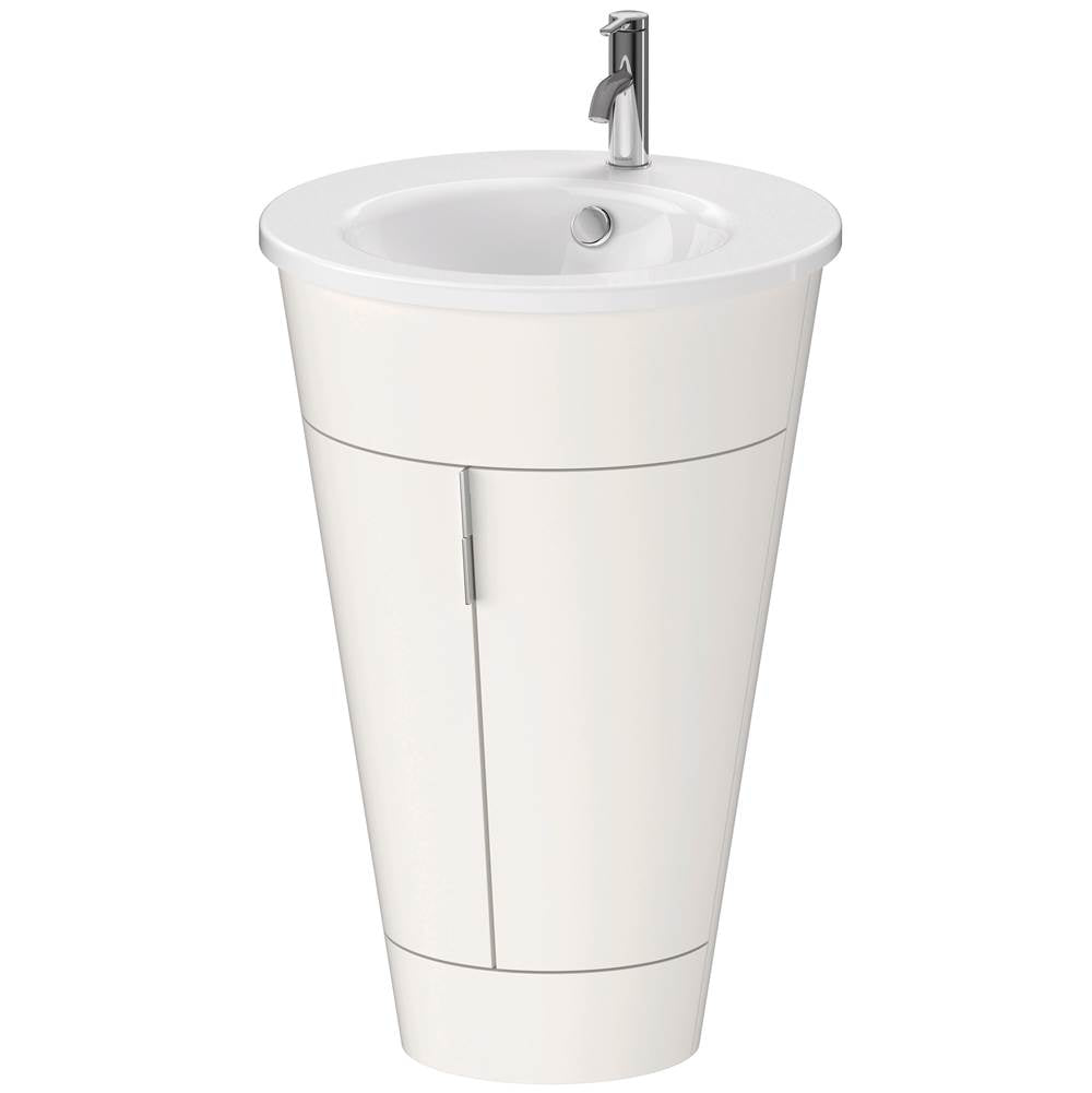 Duravit - Starck 1 Floorstanding Vanity Unit Nordic White - Nordic White Satin Matte