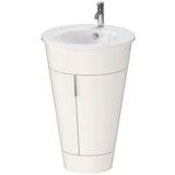 Duravit - Starck 1 Floorstanding Vanity Unit Nordic White - Nordic White Satin Matte