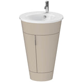 Duravit - Starck 1 Floorstanding Vanity Unit Taupe - Taupe Satin Matte