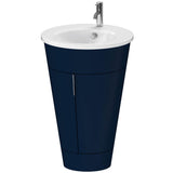 Duravit - Starck 1 Floorstanding Vanity Unit Midnight Blue - Midnight Blue Satin Matte