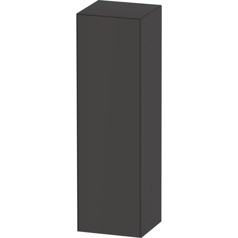 Duravit - White Tulip Semi-Tall Cabinet Graphite - Graphite Satin Matte