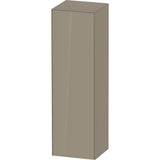 Duravit - White Tulip Semi-Tall Cabinet Stone Gray - Stone Gray High Gloss