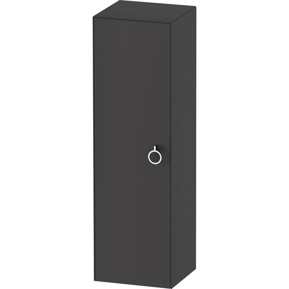 Duravit - White Tulip Semi-Tall Cabinet Graphite - Graphite Satin Matte