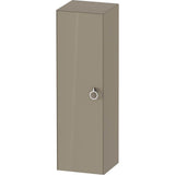 Duravit - White Tulip Semi-Tall Cabinet Stone Gray - Stone Gray High Gloss