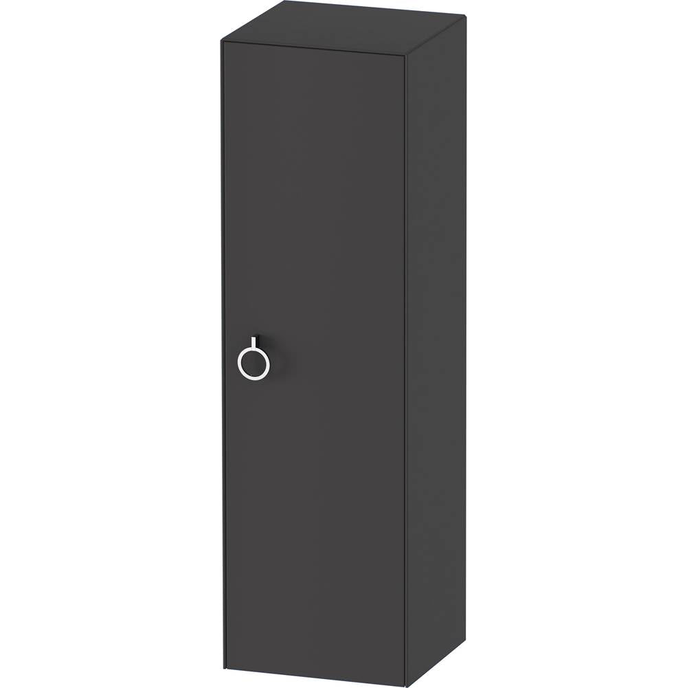 Duravit - White Tulip Semi-Tall Cabinet Graphite - Graphite Satin Matte