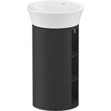Duravit - White Tulip Floorstanding Vanity Unit Graphite - Graphite Satin Matte