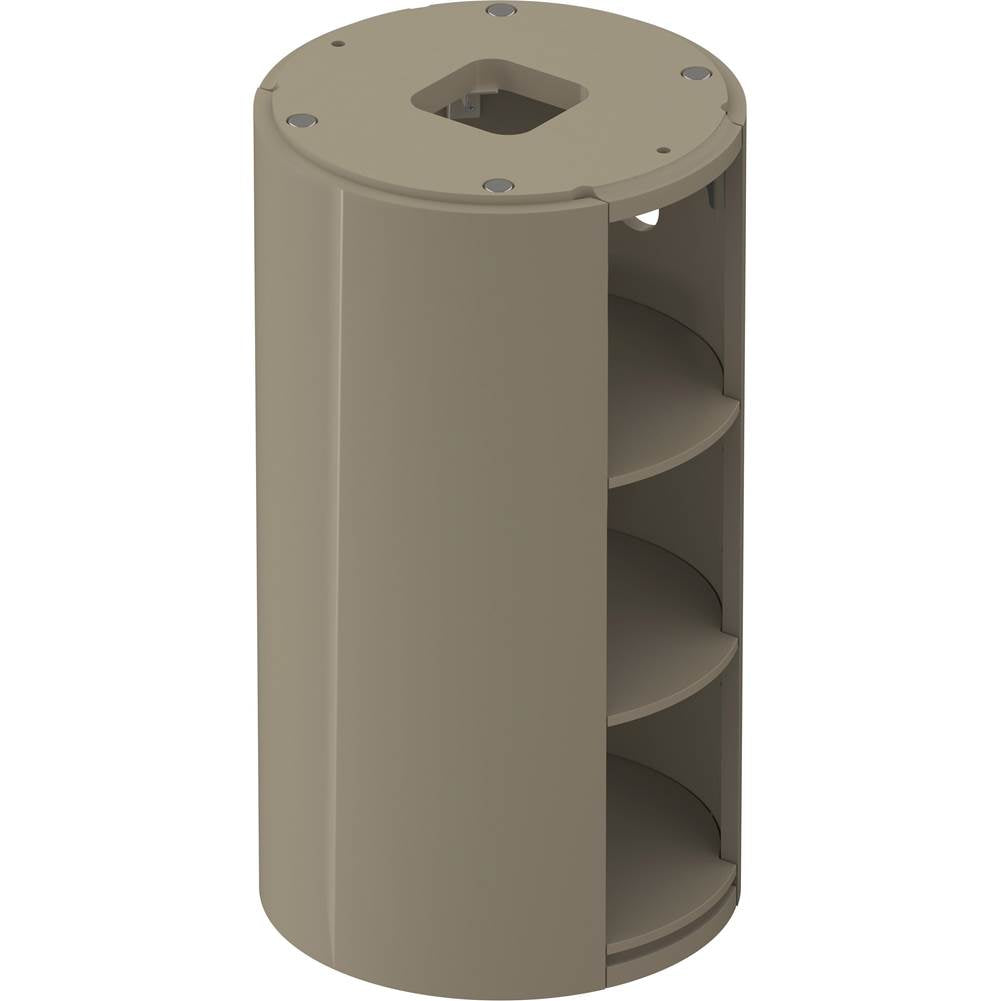 White Tulip Floorstanding Vanity Unit White