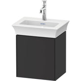 Duravit - White Tulip Wall-Mounted Vanity Unit Graphite - Graphite Satin Matte