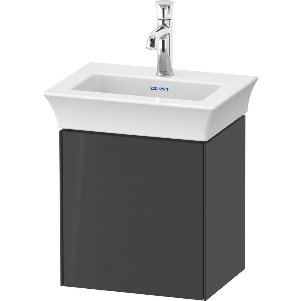 Duravit - White Tulip Wall-Mounted Vanity Unit Graphite - Graphite High Gloss