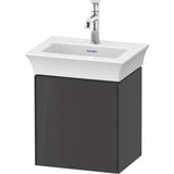 Duravit - White Tulip Wall-Mounted Vanity Unit Graphite - Graphite High Gloss