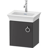 Duravit - White Tulip Wall-Mounted Vanity Unit Graphite - Graphite High Gloss