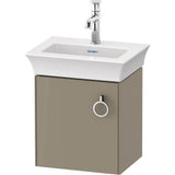 Duravit - White Tulip Wall-Mounted Vanity Unit Stone Gray - Stone Gray High Gloss
